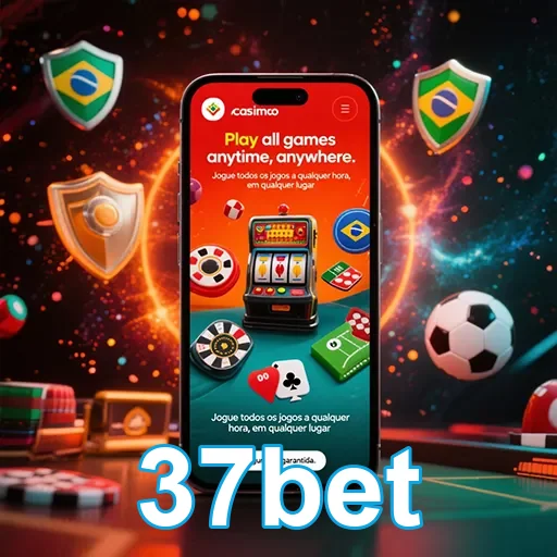 Imagem do aplicativo 37bet mostrando opções de apostas, destacando o site 37bet para apostas esportivas.
