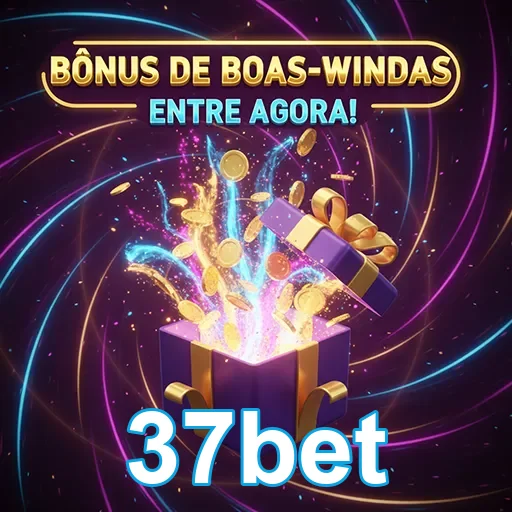 Imagem promovendo bônus no 37bet com destaque para o nome do site e oferta especial