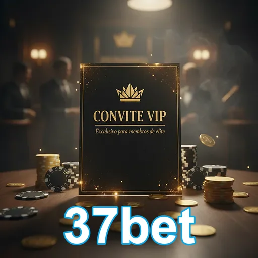 Imagem promocional da 37bet com destaque para o status VIP07 no site de apostas online.